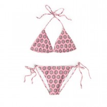 AROS ROSA Bikini cortina